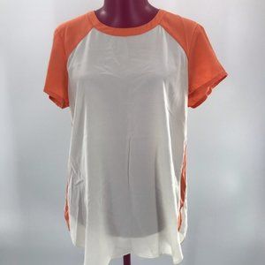 Spense Zip-Back Blouse sz M